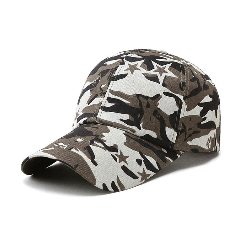 Product Introduction of Adjustable Cap Mesh Fishing Snapback Hat Outdoor Camouflage Hat 12