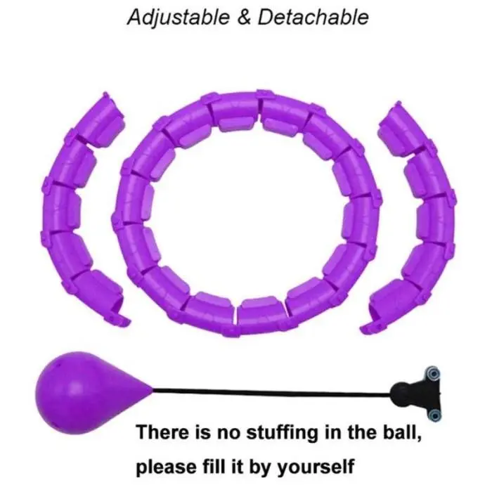 TRFF Alat Fitness Cincin Pelangsing Hula Hoop Waist Adjustable RK013