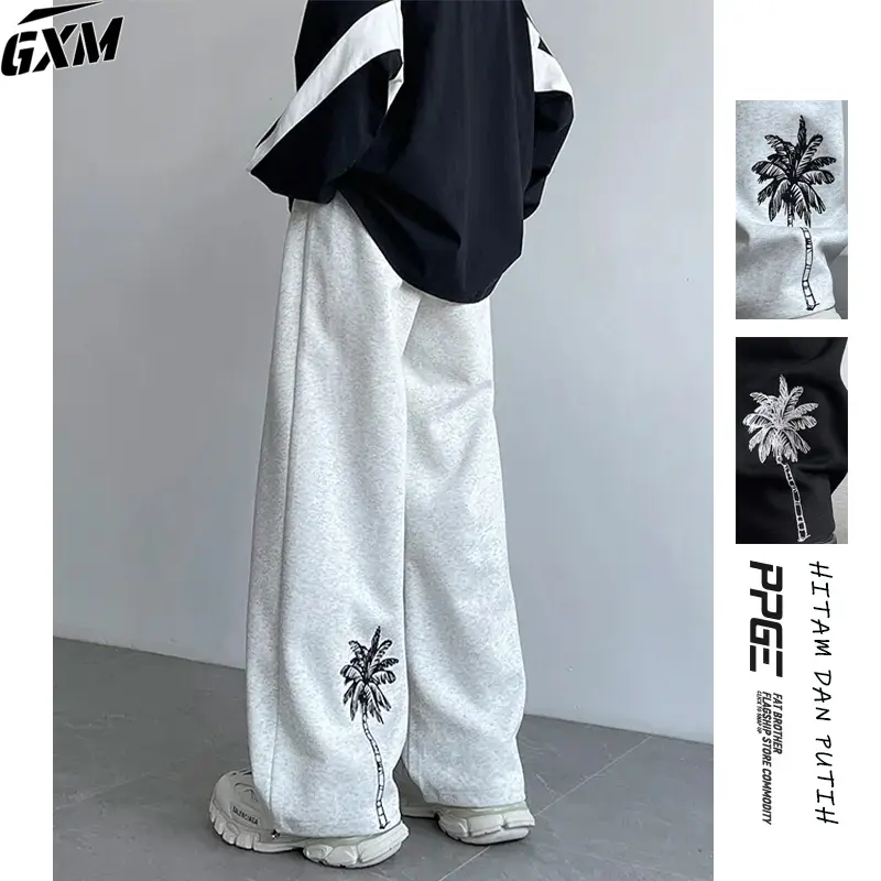 celana pinggang katun karet pria Celana training pria celana Putih pria celana sweatpants jogger polos Ankle Pants korean style celana joger pria dewasa baggy pants korean style kolor pria jumbo celana gombrang pria loose pants premium
