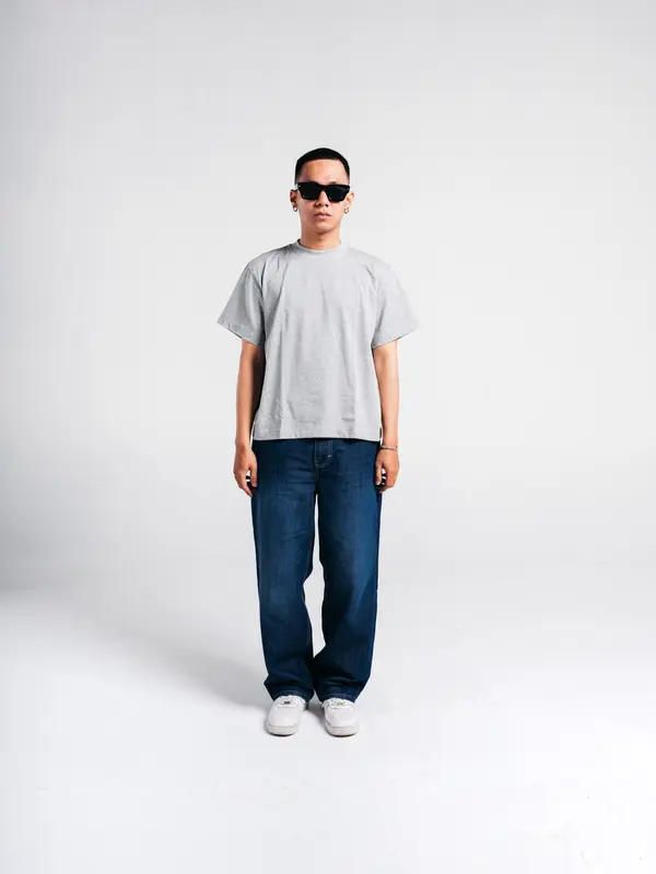 Rockmaker Celana Denim Baggy Pants Manhattan - Blue 0