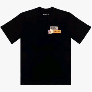 Áo thun MABYME "BURN OUT" | Áo phông basic unisex tối giản hợp dân văn phòng