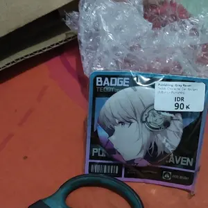 Qu | Teddy | Bridget Character Can Badges (5,8cm) - Punishing Gray Raven