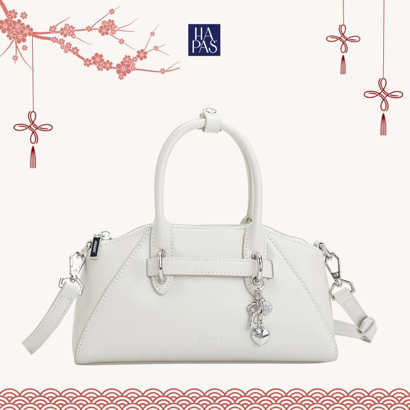 Túi Xách Nữ Đeo Chéo Charm Time Dearie Size 23 HAPAS TXT250736 - Tặng Kèm Charm