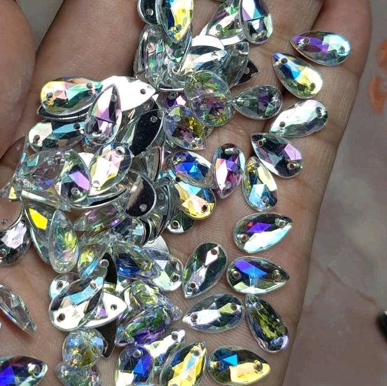 DIAMOND pelangi / payet pelangi khsus etalase silver pelangi 1