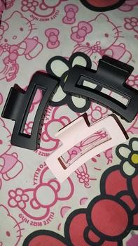 Product Review of Jepitan Rambut Korea Dewasa 9 CM Warna DOFF Jepit Salon Model Kotak Jedai Korea Aesthetic from 𐙚** 0