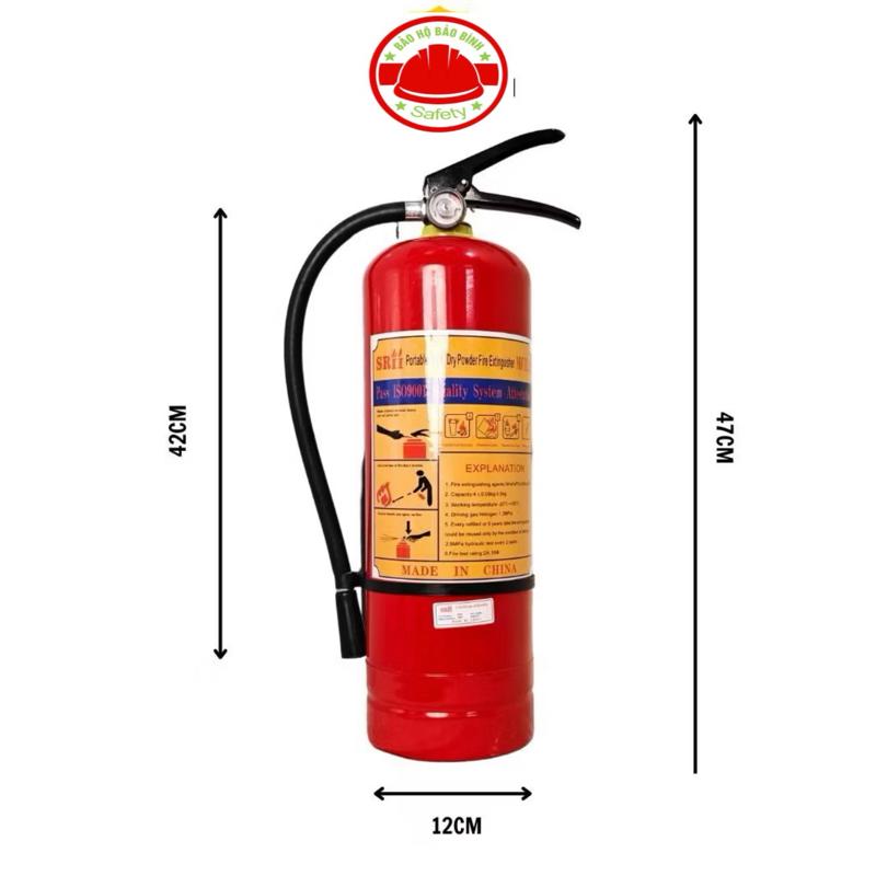 Bình cứu hoả MFZ4 dạng bột 4kg nhập khẩu Trung Quốc