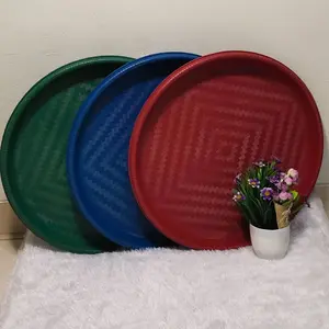 NAMPAN TAMPAH PLASTIK BULAT CANTIK &TEBAL 40cm  sama  50cm Kitchenware Hijau