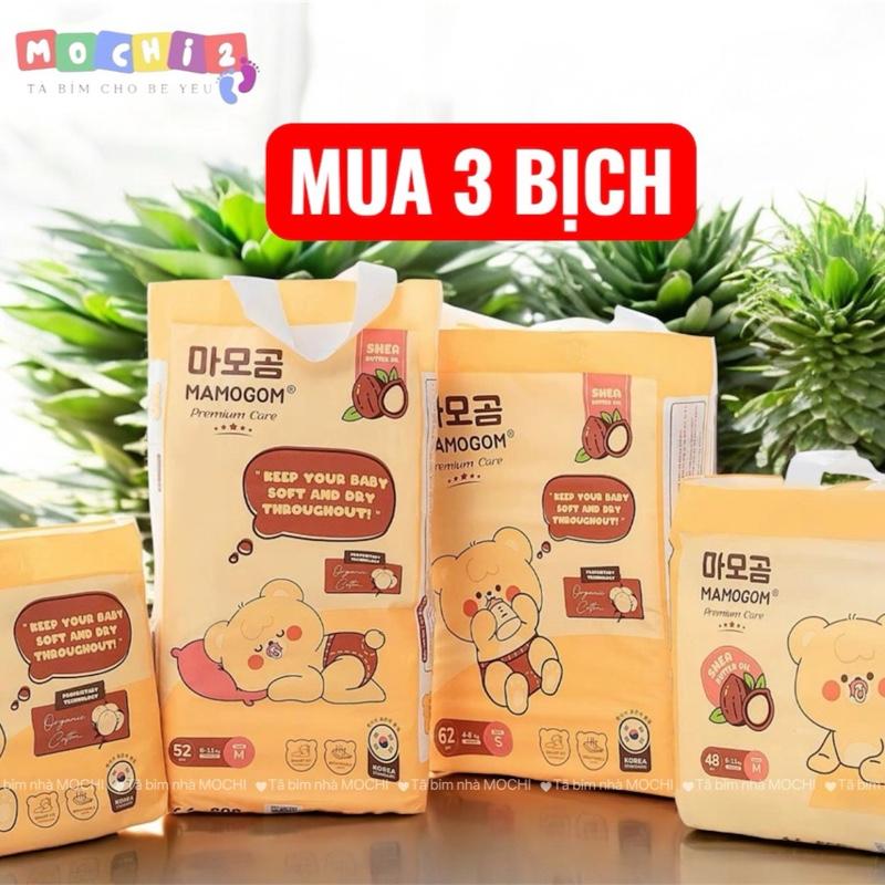 [ COMBO 3 BỊCH] Bỉm MAMOGOM PREMIUM cải tiến chính hãng cho bé đủ size NB đến 2Xl