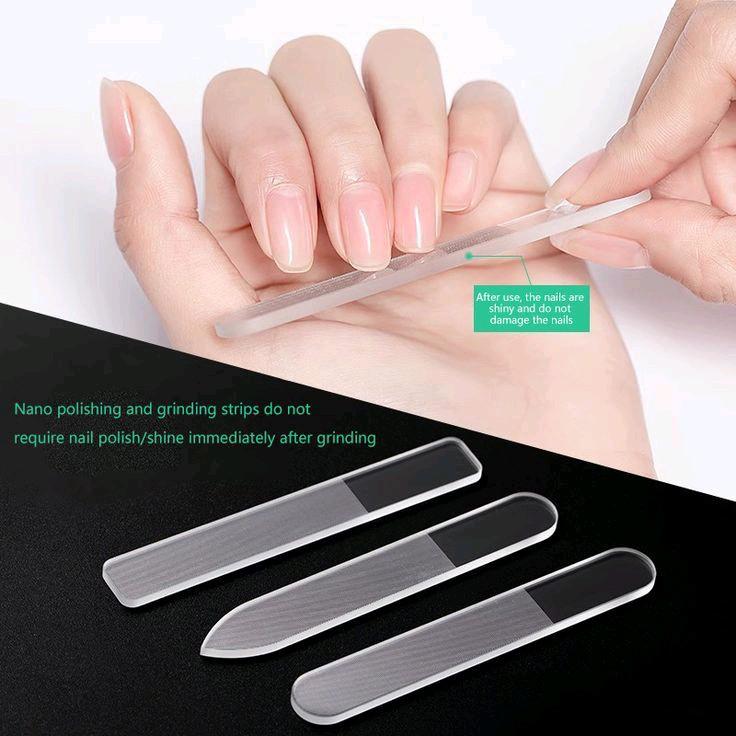 kikir kuku mengkilap/kaca/nail art 0