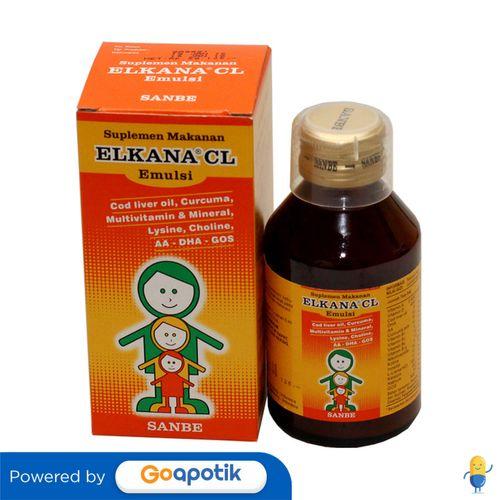 Gambar ELKANA CL EMULSI 120 ML BOTOL dari Apotek Tunas Jaya by GoApotik Kota Bandung Tokopedia