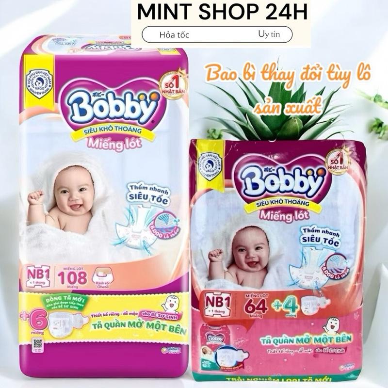   lấy voucher tại live   Miếng lót bobby Nb108+6 tã quần mở 1 bên giành cho bé sơ sinh và mẹ dùng thay thế băng vệ sinh Voi 