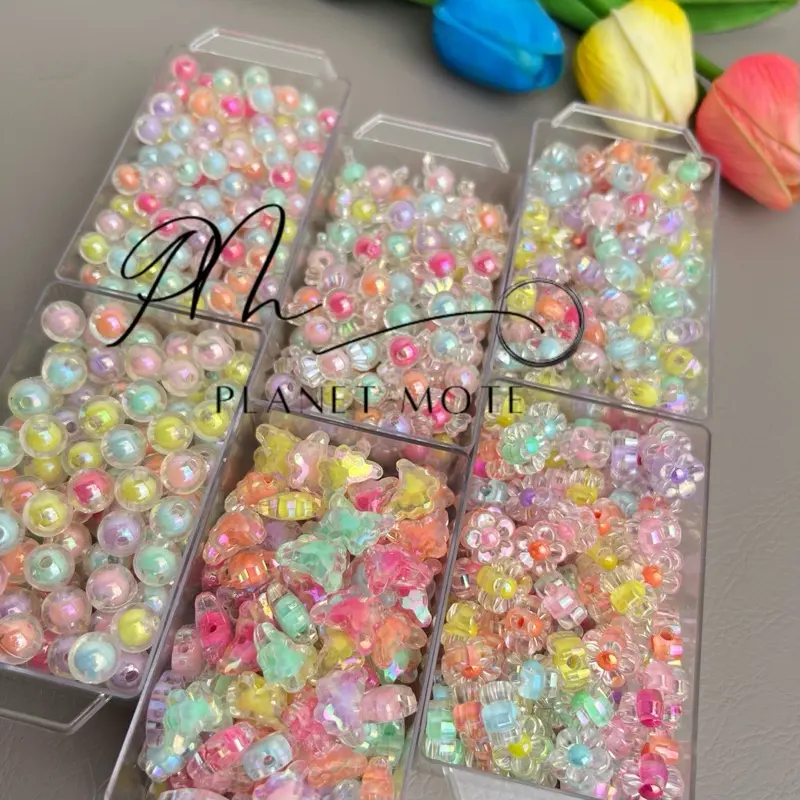 Manik Mote Akrilik Moza Rainbow (15gr) 0