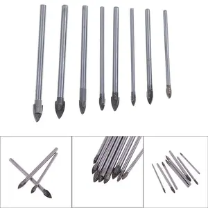 1Pcs 3/4/5/6Mm Carbide Triangle Spear Point Head Mirror