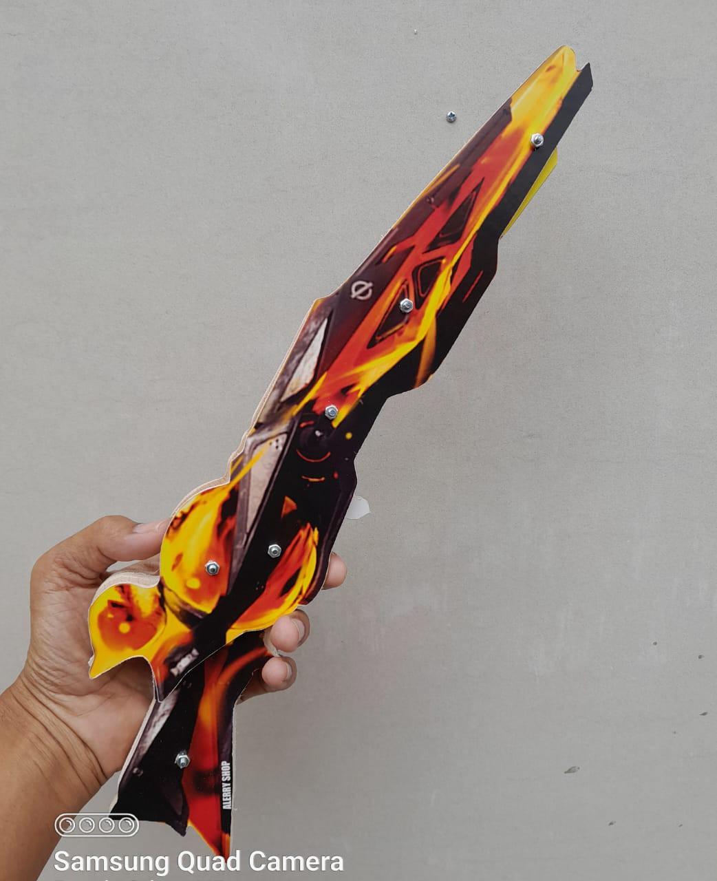 Mainan Tembakan Anak Laki SG Meteor , SG Aqua , SG Petir meteor kuning FreeFire , Toy, Karet