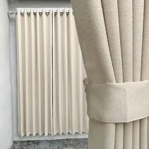 Gorden Jendela Blackout Aesthetic Premium Polos Emboss Import Minimalis Pintu Kamar Ring 12 Curtain