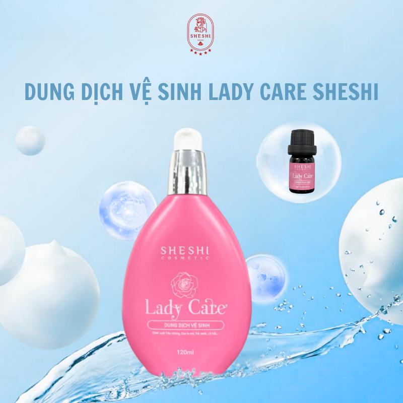 Dung dịch vệ sinh phụ nữ Sheshi, Lady care dung tích 120 ml