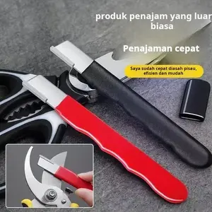Pengasah pisau, pengasah pisau dapur rumah tangga, gunting, parang, kapak, batu pengasah untuk pemangkasan kebun buah