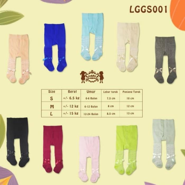 PETITE MIMI Legging Polos Pita Legging Baby Girl Celana Bayi Newborn 1
