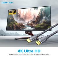 Gambar Kabel HDMI Exclusive Box M-M 4K BLACK - VENTION A13-5 METER dari Multi Komputer Kota Administrasi Jakarta Barat 5 Tokopedia