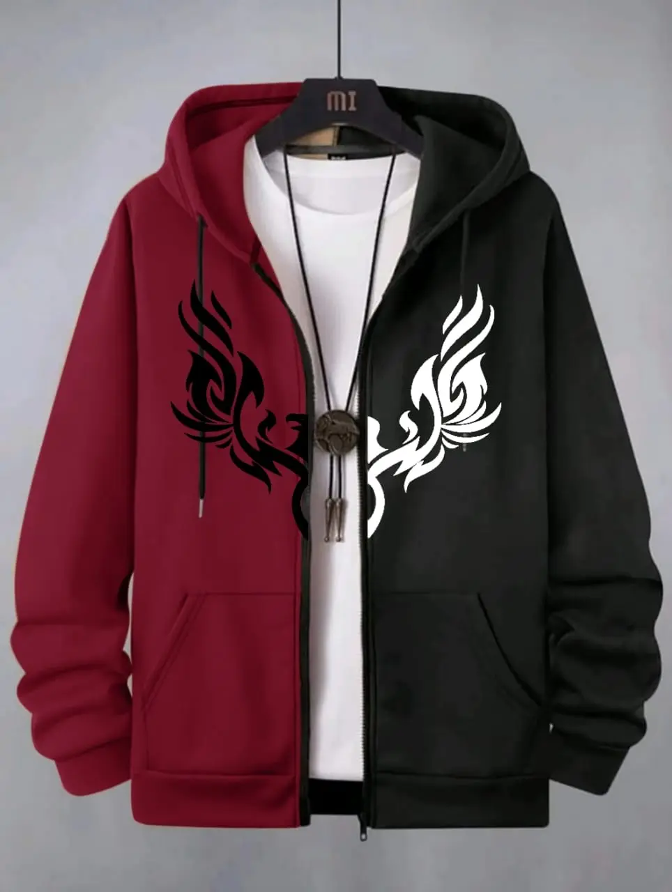 VIRAL SHOP-HOODIE KOMBINASI 2 WARNA TERKEREN HOODIE BIRDS