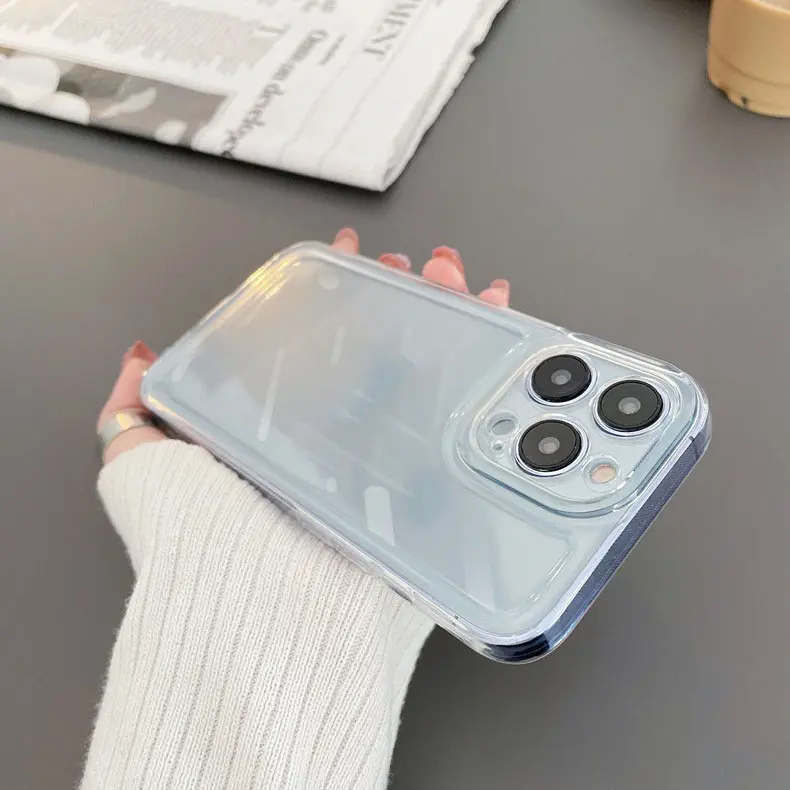 Casing Clear Lentur Case Transparan Bening Polos untuk Semua Tipe Handphone Anti Crack Anti Kuning - Casing Bening 3