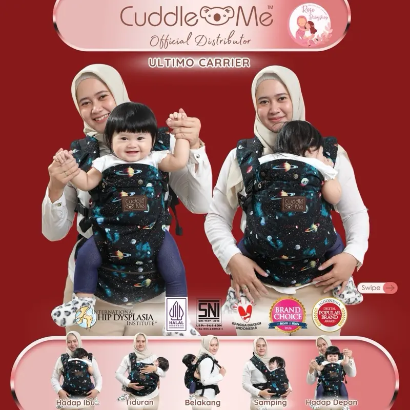 Gendongan Bayi Ultimo Cuddleme Mshape Gendongan Depan Hipseat Bayi Newborn Toodler Gendongan Kangguru Ssc Gendong Toddler