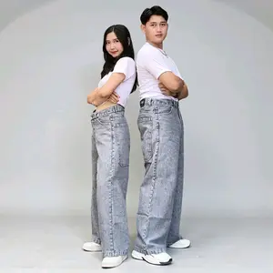 Celana Baggy dark gree style