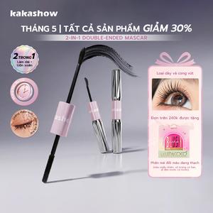 Mascara chống nước phong cách Hàn Quốc 2 trong 1 tốt nhất | Mi dài và dày chỉ trong vài giây!