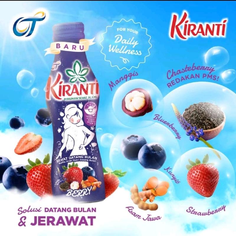 Kit Ranti Kiranti berry juice 150ml untuk solusi datang bulan dan jerawat - Shop ...