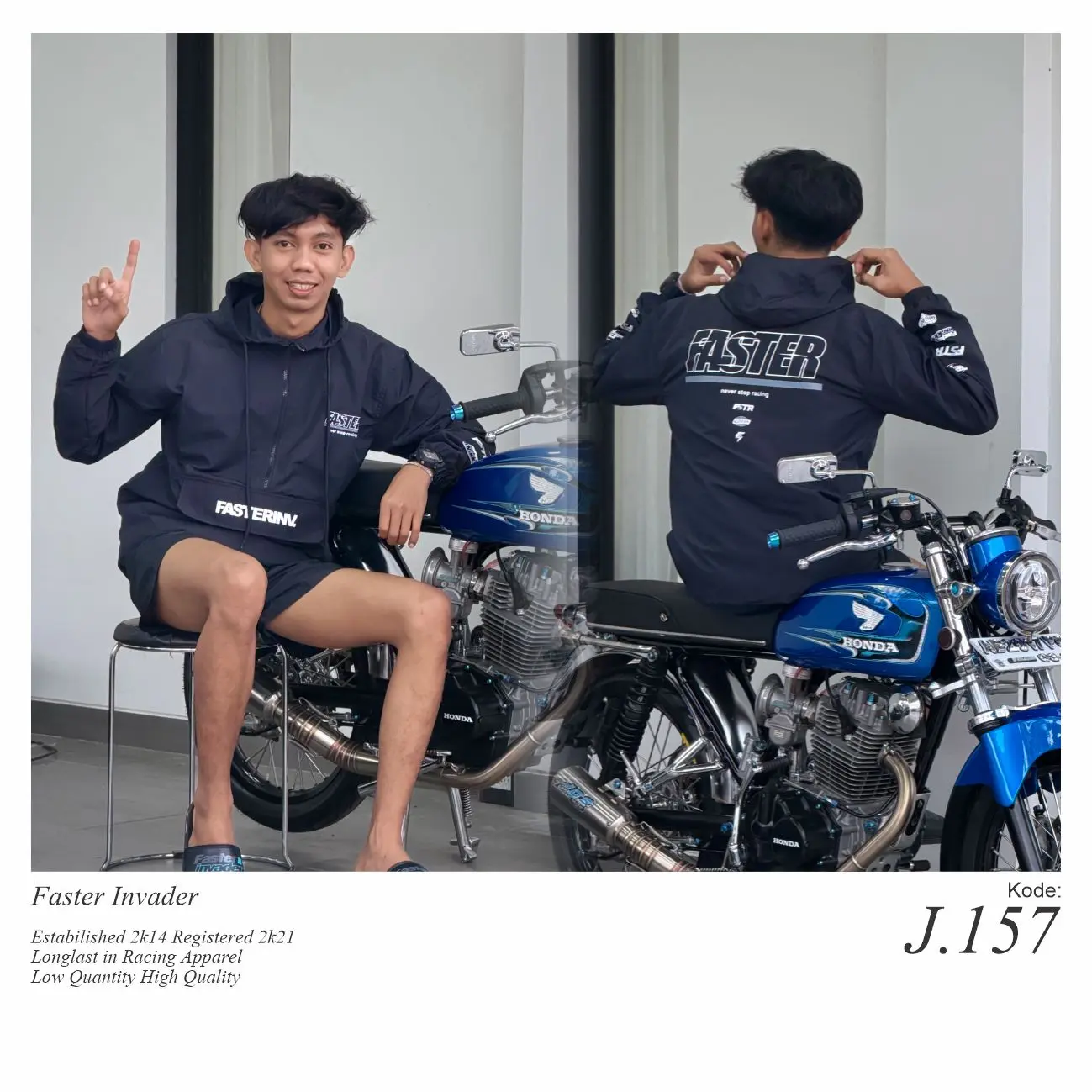 Jaket fasterinavder J.157