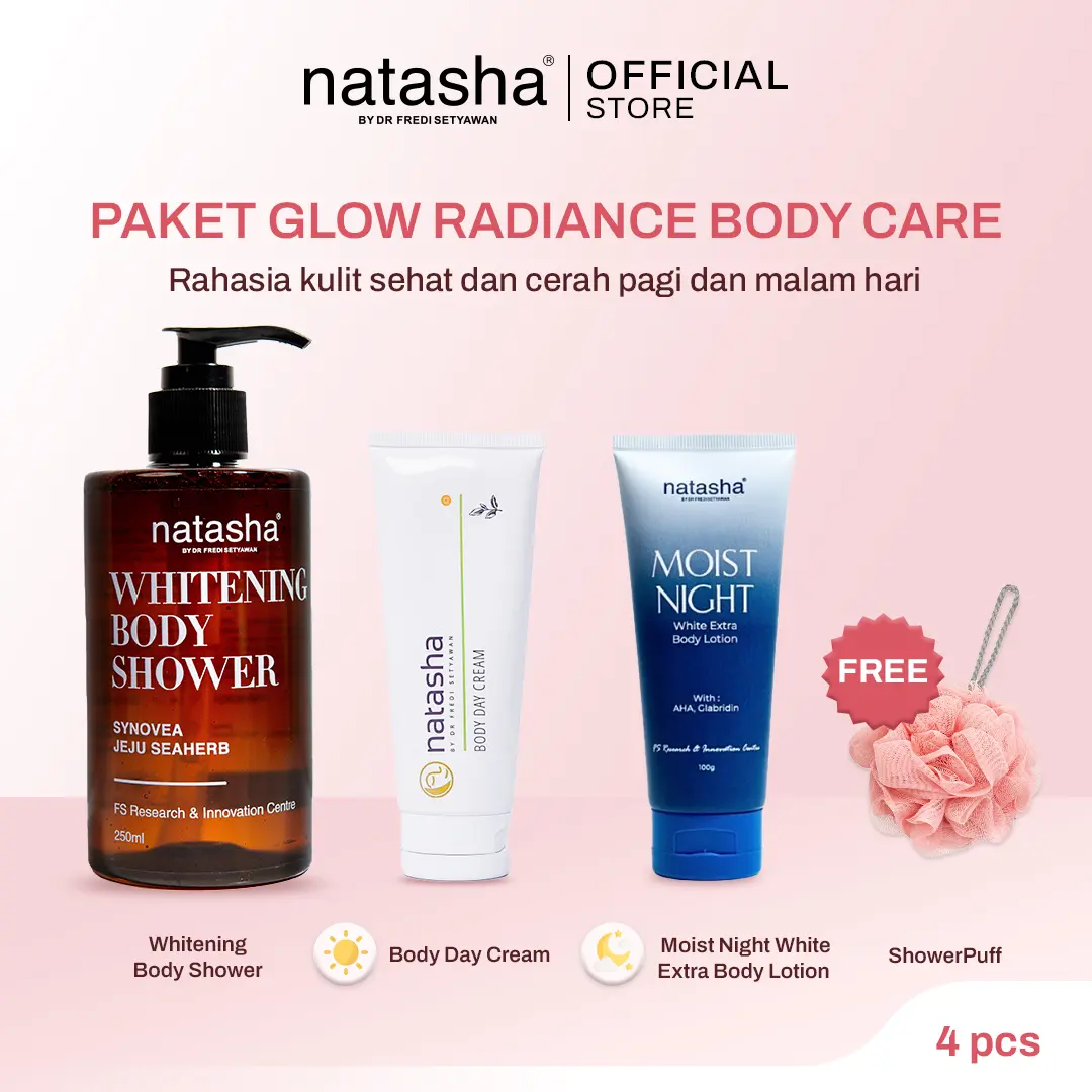 Glow Radiance [Body Shower + Lotion Pagi & Malam]