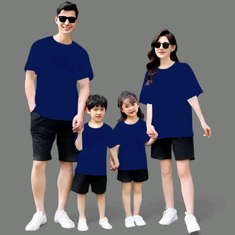 Kaos distro POLOS bahan Cotton pe 24s. Ready Ukuran Anak dan Dewasa 5