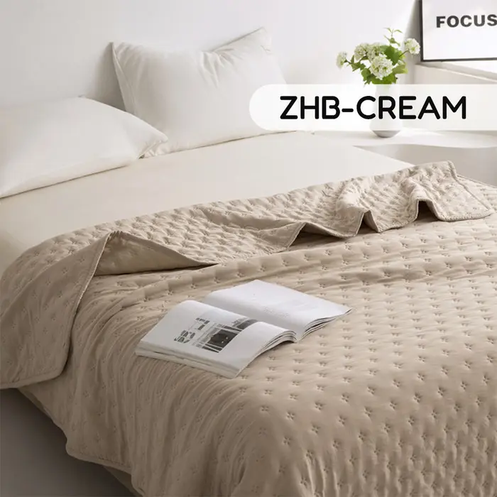 Best Seller - Selimut bedcover warna cantik selimut polyster tidur tipis lembut perlengkapan tidur
