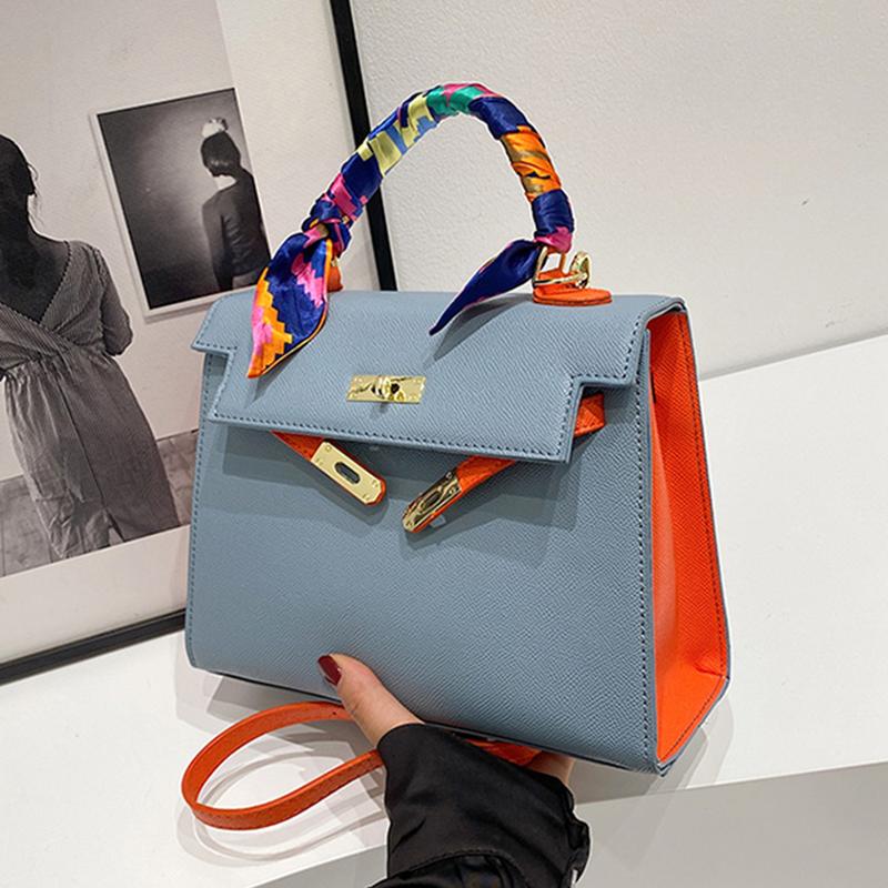 【Shop Túi Xách Nữ HM Tặng Kèm Khăn Lụa Da PU Mịn Lì Hàng Quảng Châu Cao Cấp gy-976