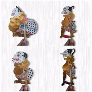 (Punakawan) Semar Gareng Petruk Bagong Wayang Kulit Asli rapi halus