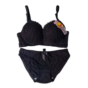Bra Set Bh + Cd setelan import wanita Bra brukat