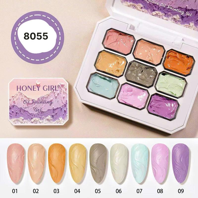 dặm ombre 9 màu làm nail Siêu Đẹp - Sơn Gel Nữ sơn  màu bút  omber gelombre