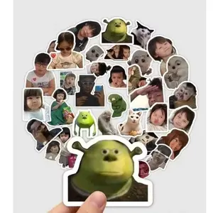 99 Pcs Stiker Meme Viral Lucu Kekinian Mix Graffiti Anti Air Waterproof