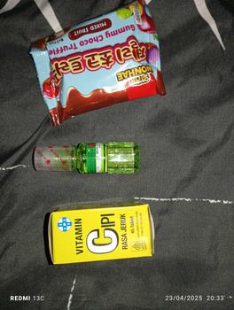 Product Review of Wonhae Gummy Choco Truffle Mixed Fruit 35gr from n**🩹 0