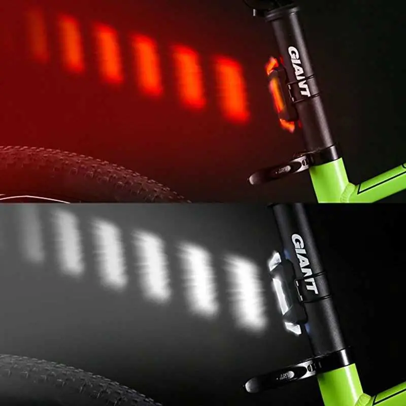 TaffLED Lampu Belakang Sepeda Bicycle Light USB Rechargeable 15 Lumens - DC-918 Terbaru Outdoor 1