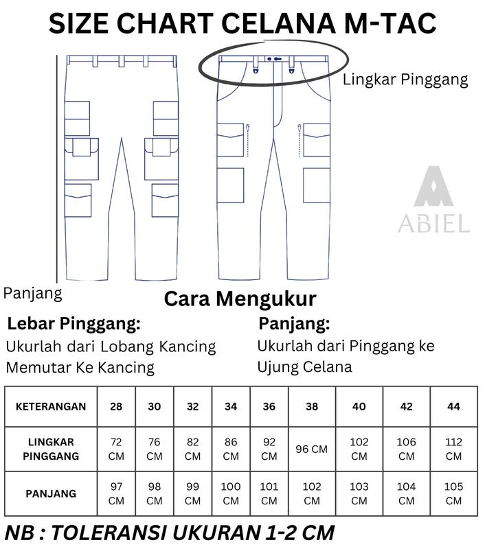 (DIKIRIM DARI BANDUNG) Celana Tactical  Pria M-TAC Panjang Cargo Celana Outdoor Gunung Hiking Sport 8