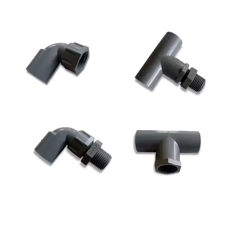 Keni Sambungan Pipa PVC 1/2 & 3/4  Inch Drat Dalam dan Luar