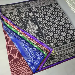 SARUNG  tenun WADIMOR MOTIF BALI batik KEMBANG dewasa katun