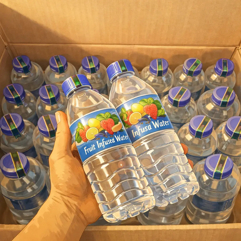[DISKON] Fruit Infused Water Mix Berry Citrus 600ml – Manis Segar, WarnaNatural | Best Seller
