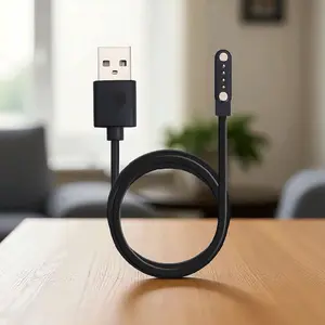 Kabel USB charger cas magnetic 4 pin untuk gps magnet AT1