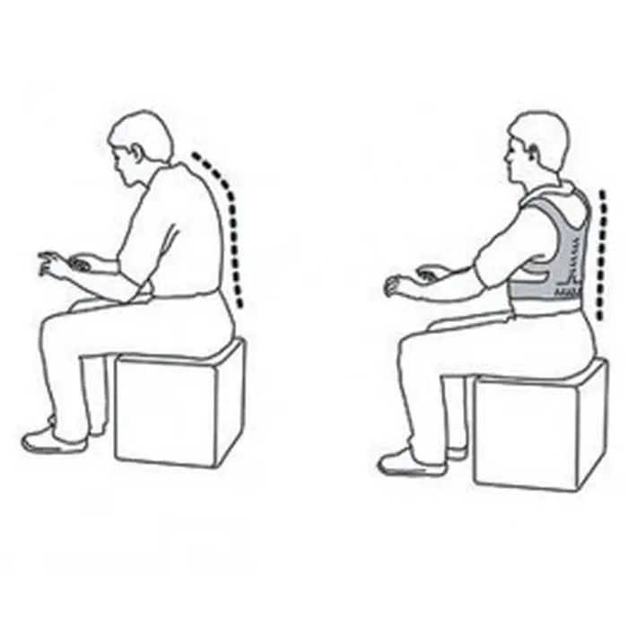Posture Support Power Magnetic Safe Belt Korset Penyangga Tulang Punggung Belakang Back Terapi Medis Corrector Sport Penegak Postur Badan 2