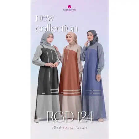 GAMIS DEWASA RGD 124 BY RAUNA PRIDE