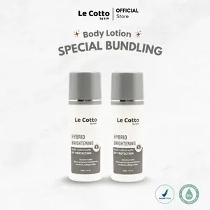 BUNDLING Le Cotto - Body Lotion with UV Protection + Instan Tone Up