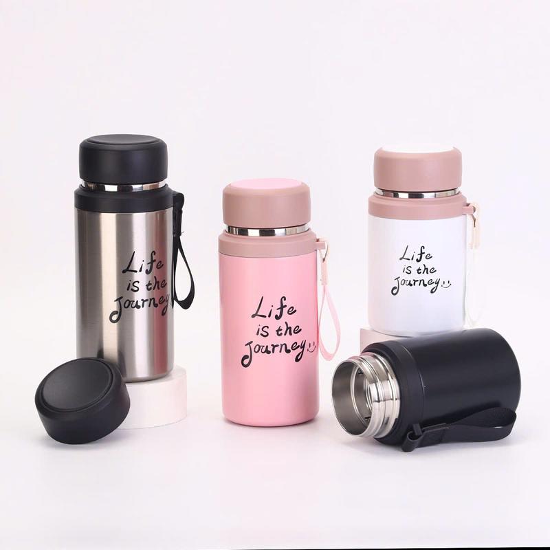 (HÀNG MỚI VỀ) Bình giữ nhiệt inox 316 cao cấp Life is the Journey