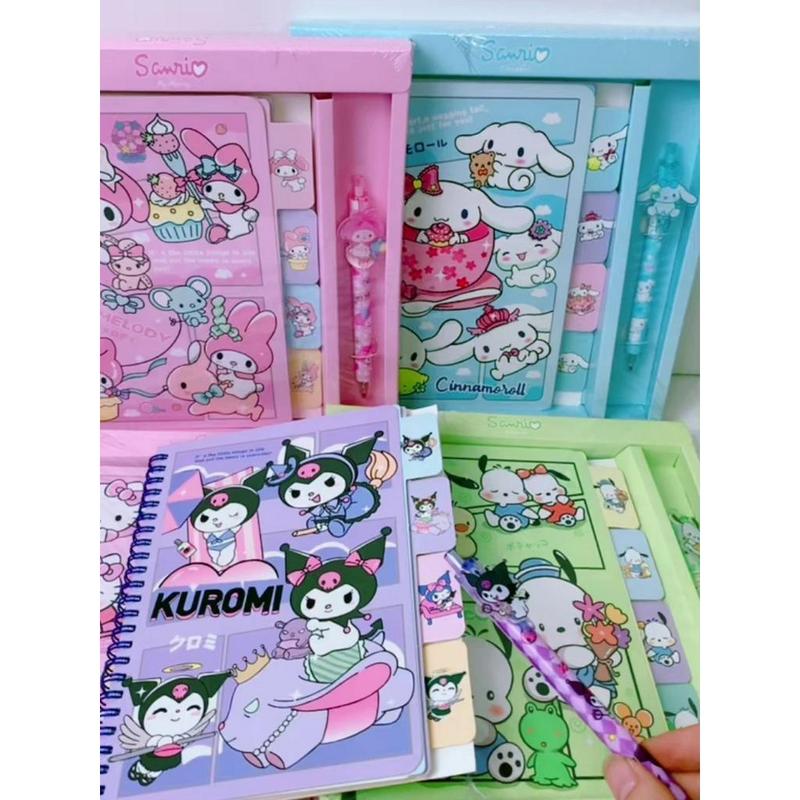 Set Lejar Tangan Sanrio Pelajar Sekolah Rendah Buku Gegelung - TikTok ...